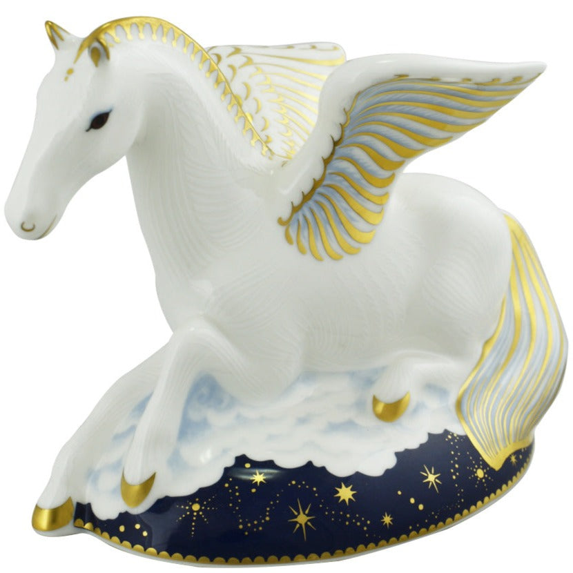 Royal Crown Derby Mythical Pegasus-Paperweights-Goviers