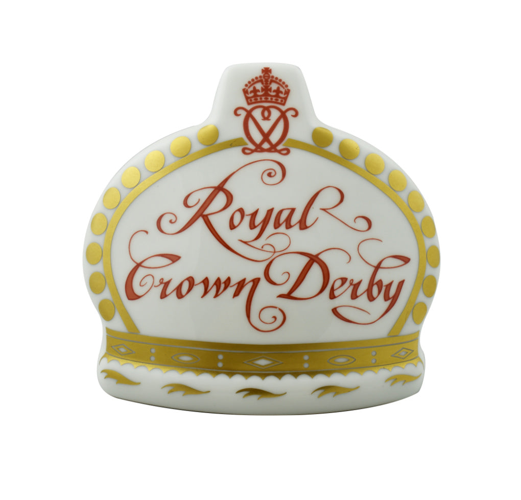 Royal Crown Derby Namestand-Paperweights-Goviers
