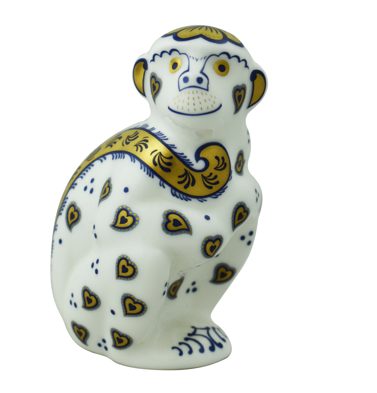 Royal Crown Derby New Year Monkey PreLoved-Paperweights-Goviers