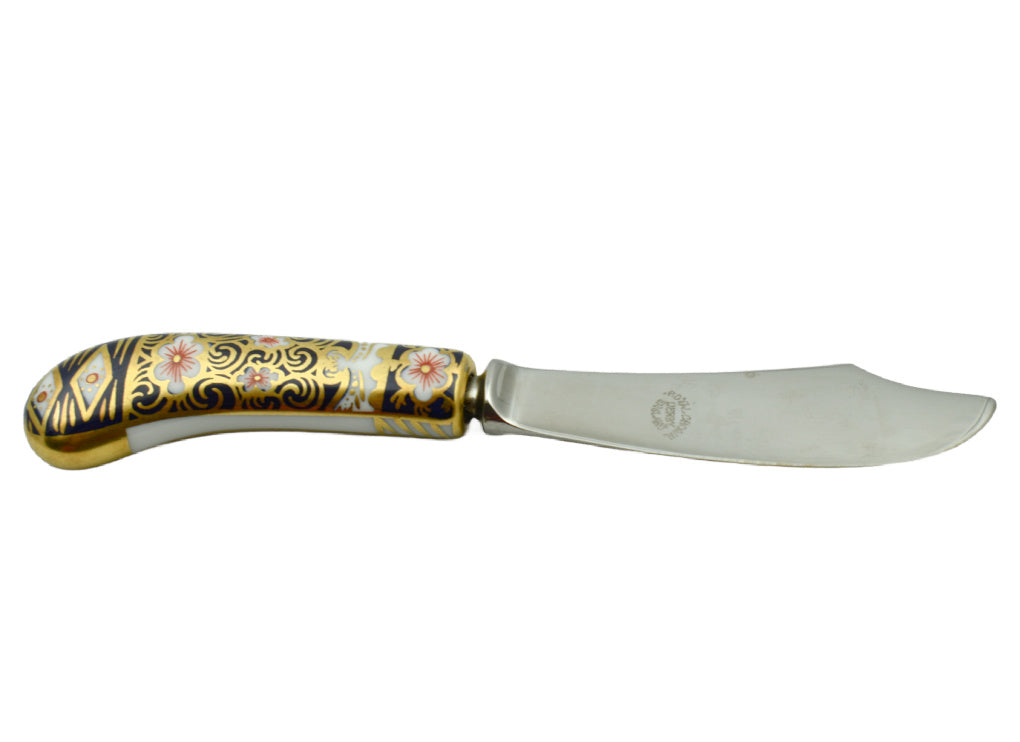 Royal Crown Derby Old Imari Butter Knife-Home Accessories-Goviers