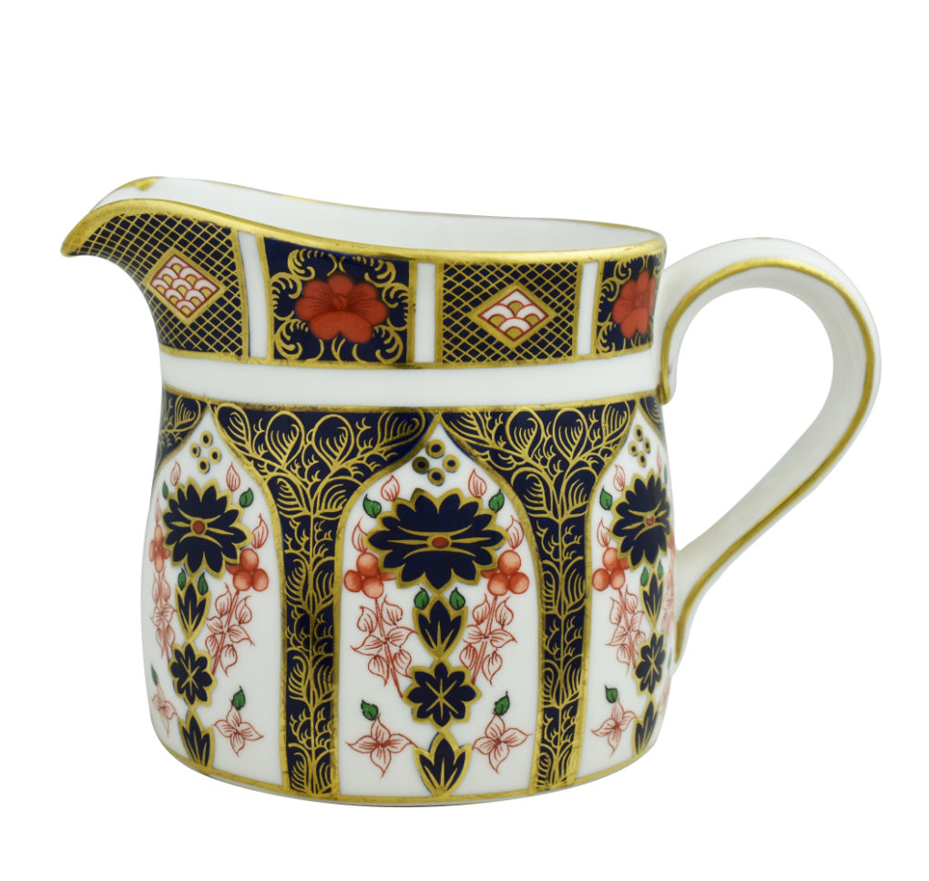 Royal Crown Derby Old Imari Milk Jug-Home Accessories-Goviers