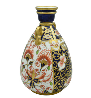 Royal Crown Derby Old Imari Pair of Urn Vases-Vases-Goviers