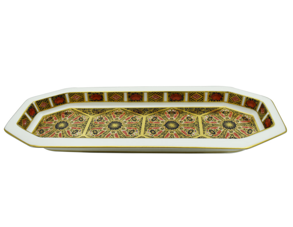 Royal Crown Derby Old Imari Pen Tray-Home Accessories-Goviers