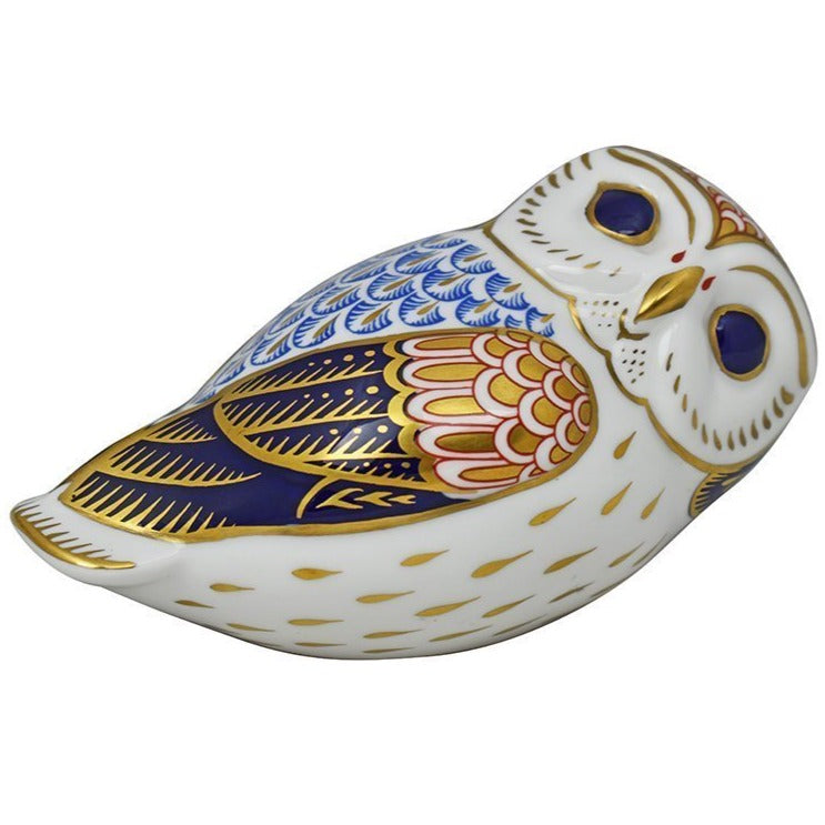 Royal Crown Derby Owl Unboxed-Paperweights-Goviers