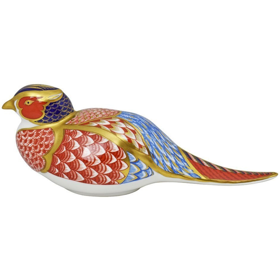 Royal Crown Derby Pheasant-Paperweights-Goviers