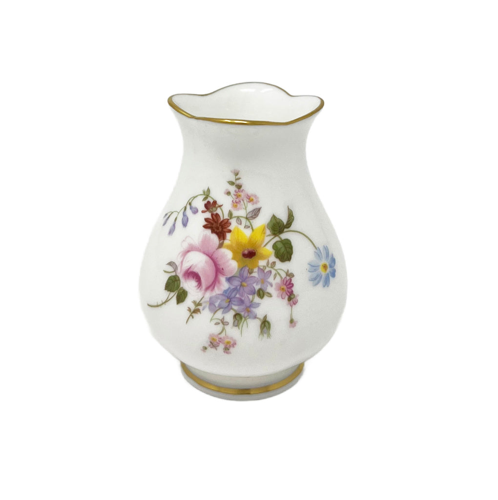 Royal Crown Derby Posie Gentian Vase-Home Accessories-Goviers