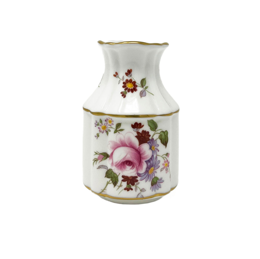 Royal Crown Derby Posie Primrose Vase-Home Accessories-Goviers