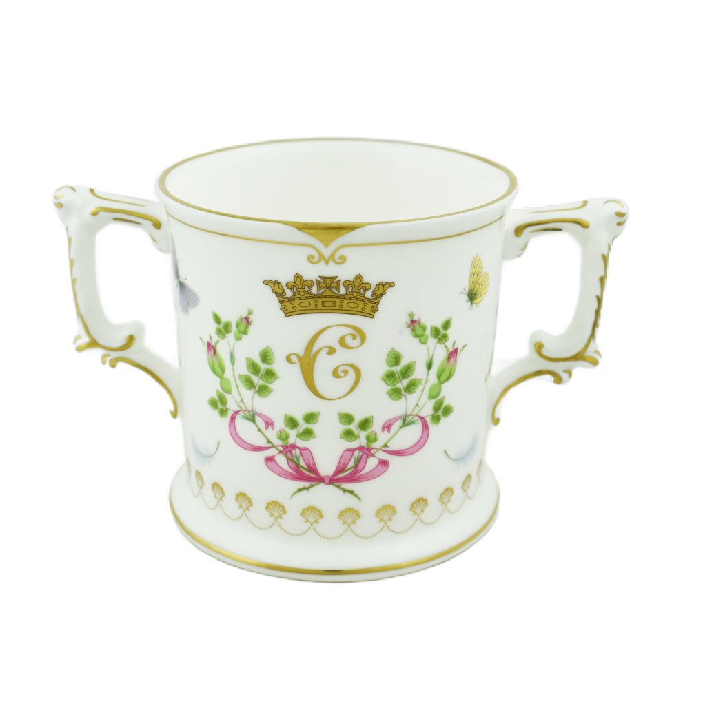 Royal Crown Derby Princess Charlotte Loving Cup-Commemoratives-Goviers