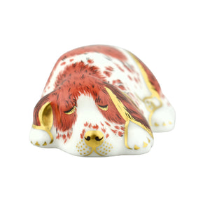 Royal Crown Derby Puppy Unboxed-Paperweights-Goviers
