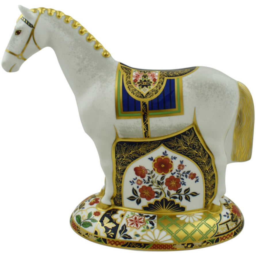 Royal Crown Derby Racehorse-Paperweights-Goviers