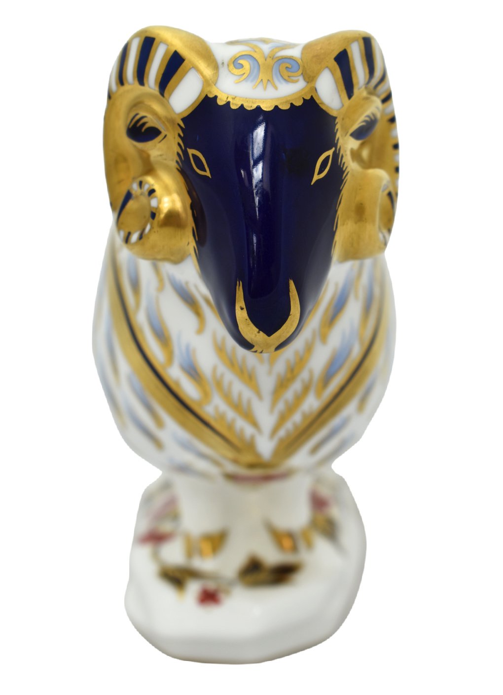 Royal Crown Derby Ram-Paperweights-Goviers
