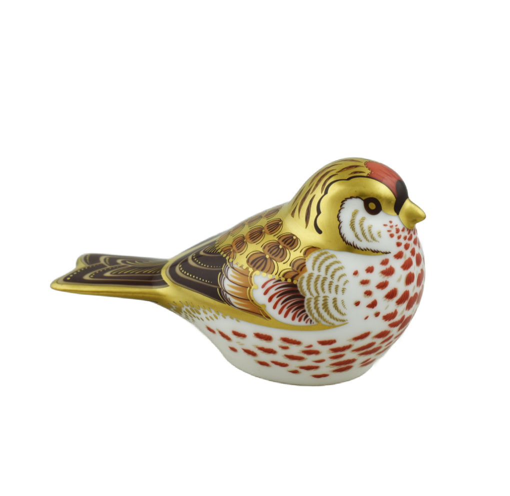 Royal Crown Derby Redpoll-Paperweights-Goviers