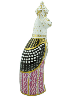 Royal Crown Derby Royal Cats Burmese-Paperweights-Goviers