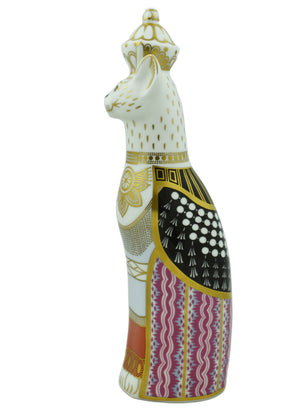 Royal Crown Derby Royal Cats Burmese-Paperweights-Goviers