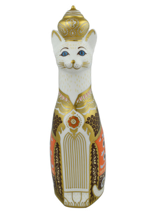 Royal Crown Derby Royal Cats Siamese-Paperweights-Goviers