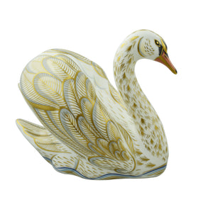 Royal Crown Derby Royal Swans William & Catherine-Paperweights-Goviers