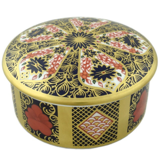 Royal Crown Derby SGB Round Box-Home Accessories-Goviers