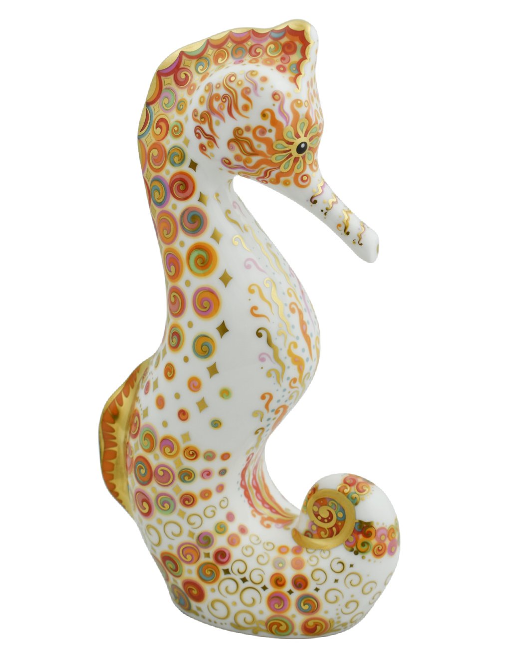 Royal Crown Derby Seahorse Swirl PreLoved-Paperweights-Goviers