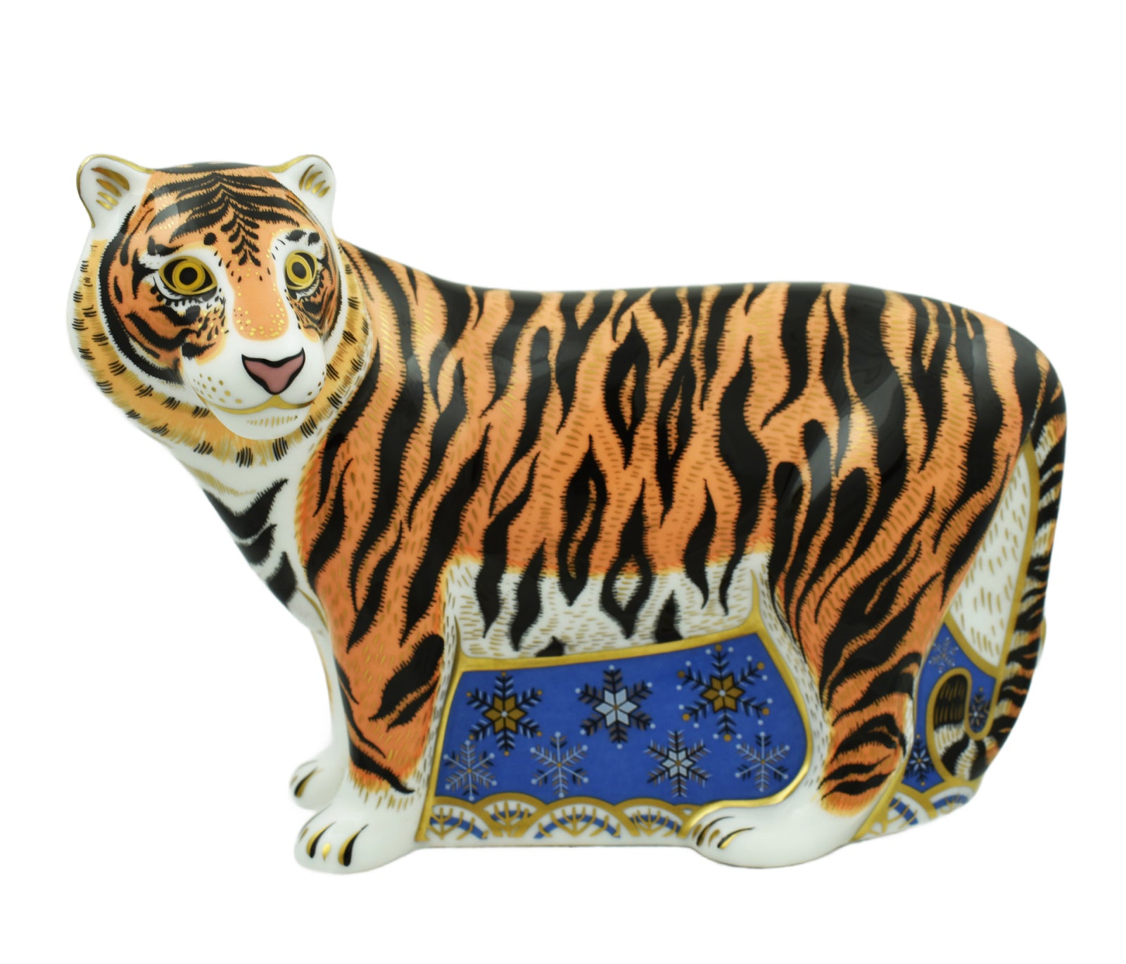 Royal Crown Derby Siberian Tiger-Paperweights-Goviers