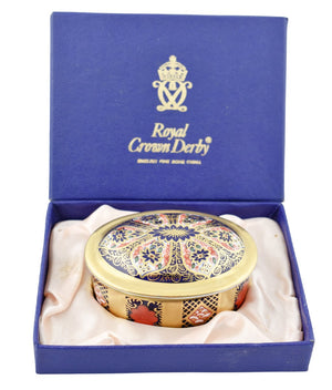 Royal Crown Derby Small Oval SGB Box-Collectables-Goviers