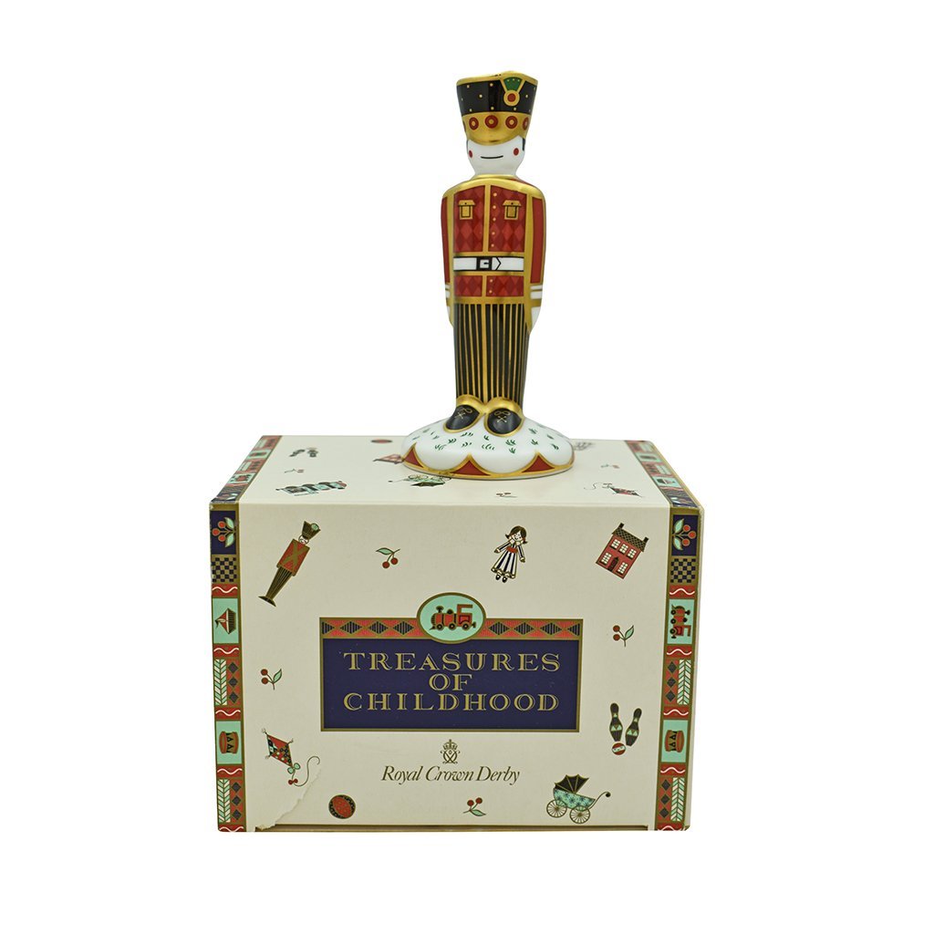 Royal Crown Derby Soldier-Paperweights-Goviers