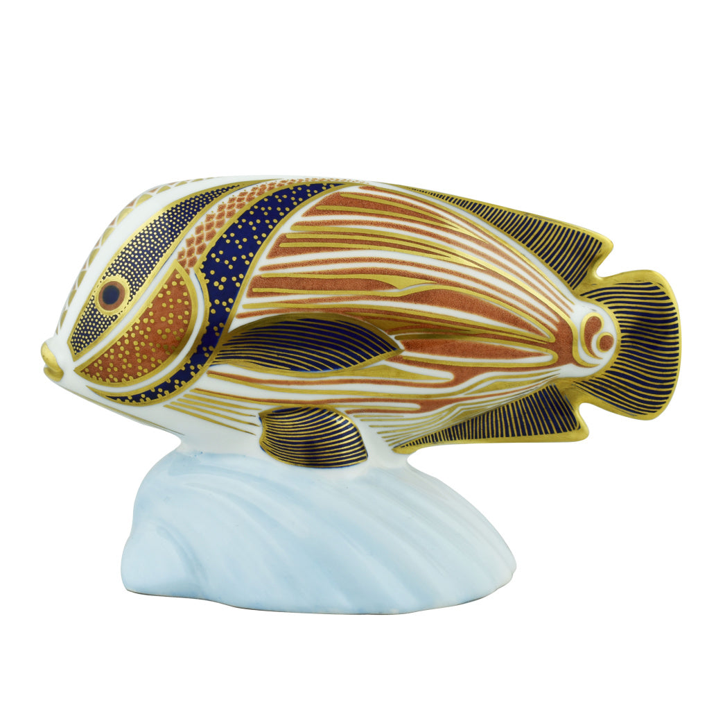 Royal Crown Derby Sweetlips-Paperweights-Goviers