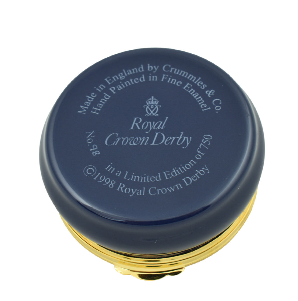 Royal Crown Derby Teddy's Picnic Enamel Box-Collectables-Goviers