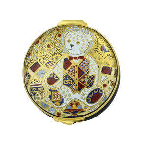 Royal Crown Derby Teddy's Picnic Enamel Box-Collectables-Goviers