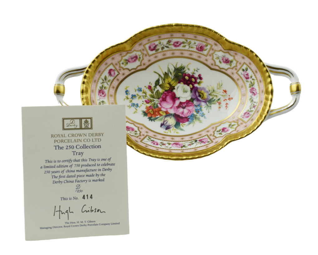 Royal Crown Derby The 250 Collection Tray-Home Accessories-Goviers