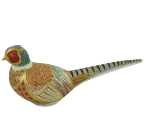 Royal Crown Derby The Brace of Pheasants-Paperweights-Goviers