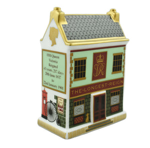 Royal Crown Derby The Longest Reign Public House-Paperweights-Goviers