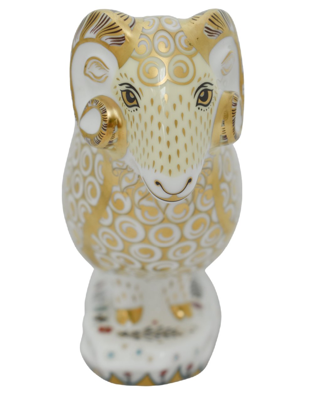 Royal Crown Derby The Ram of Colchis-Paperweights-Goviers