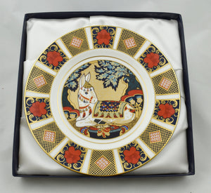 Royal Crown Derby Thistle Donkey Plate-Collectables-Goviers
