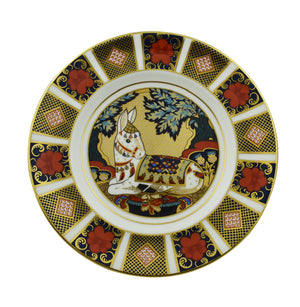 Royal Crown Derby Thistle Donkey Plate-Collectables-Goviers