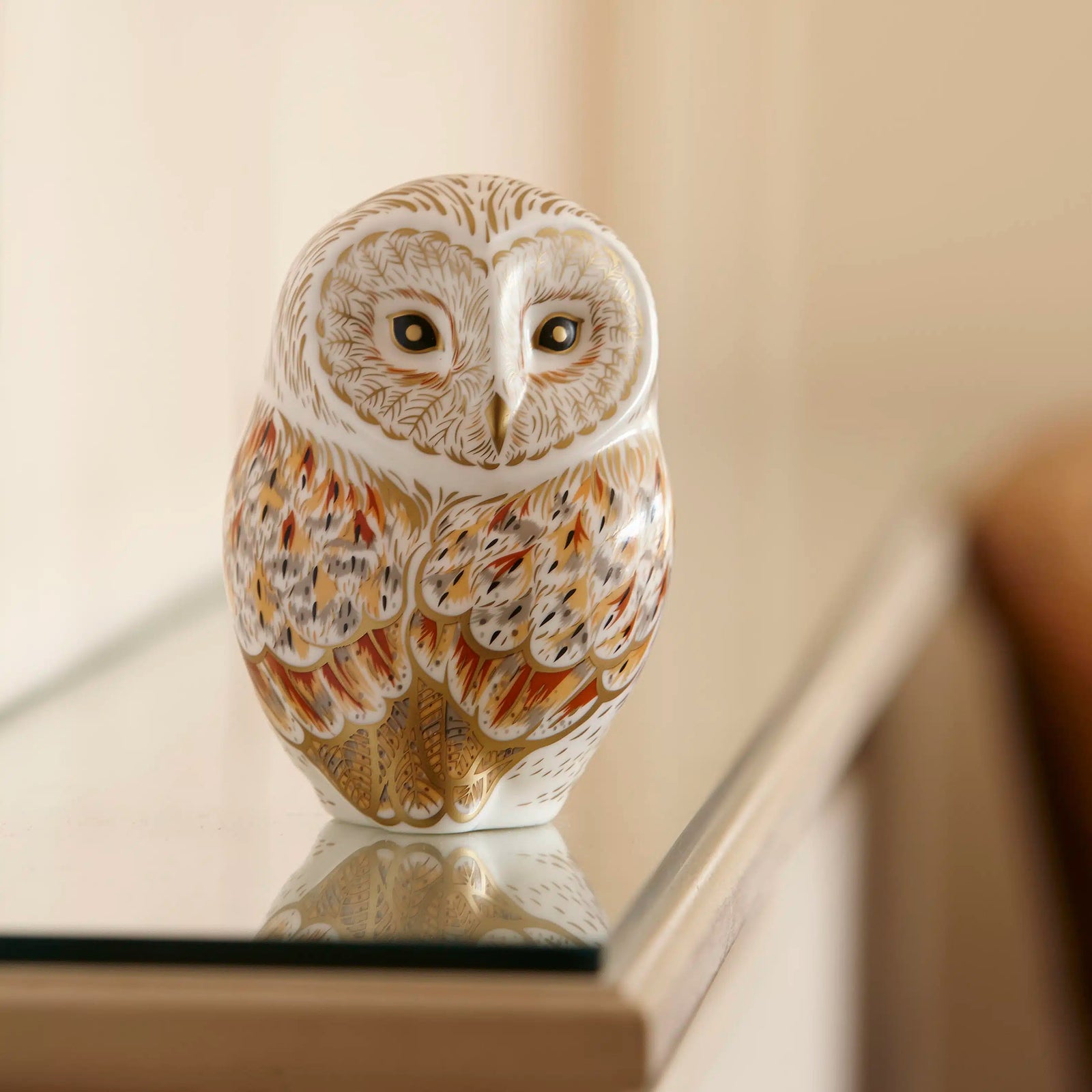 Royal Crown Derby Winter Owl New-Collectables-Goviers