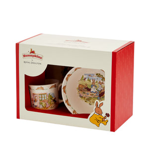 Royal Doulton Bunnykins Children's Bowl, Plate & Mug 3-Piece Set- DELIVERY LATE APRIL-Goviers