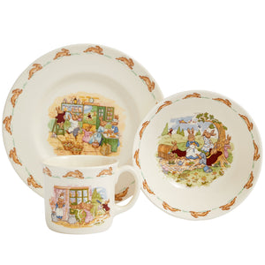 Royal Doulton Bunnykins Children's Bowl, Plate & Mug 3-Piece Set- DELIVERY LATE APRIL-Goviers