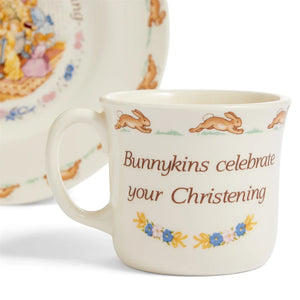 Royal Doulton Bunnykins Christening Plate & Mug 2-Piece Set-Goviers