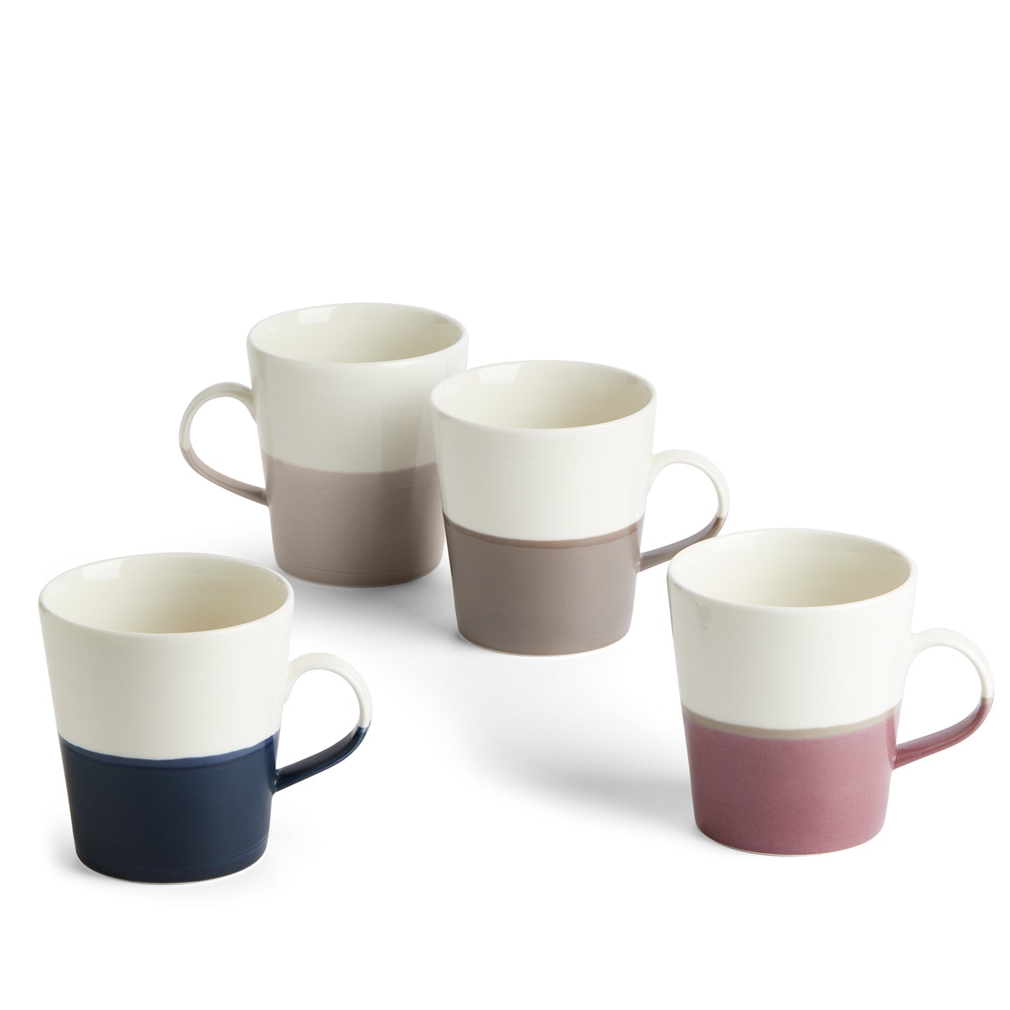 Royal Doulton Coffee Studio Mixed Mug Grande Set of 4-Goviers