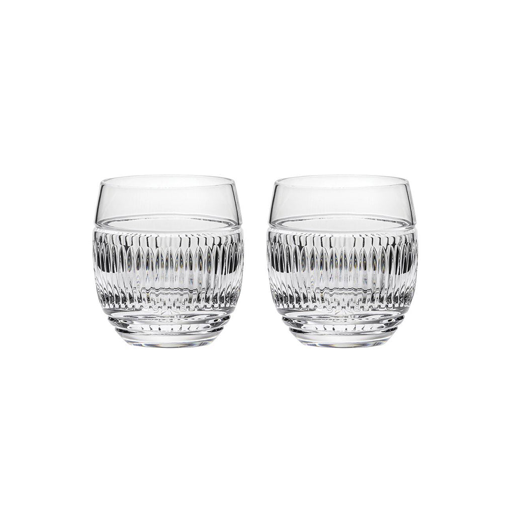 Royal Scot Crystal Art Deco Gin & Tonic Tumblers Set of 2-Home & Garden > Kitchen & Dining > Tableware > Drinkware-Goviers