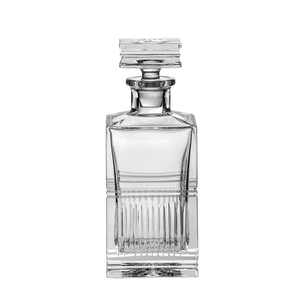 Royal Scot Crystal Art Deco Square Spirit Decanter-Home & Garden > Kitchen & Dining > Tableware > Drinkware-Goviers