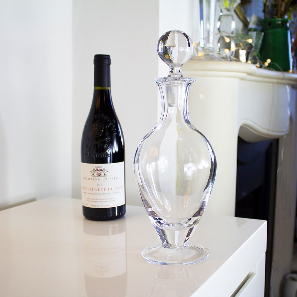 Royal Scot Crystal Classic Footed Wine Decanter-Home & Garden > Kitchen & Dining > Tableware > Drinkware-Goviers