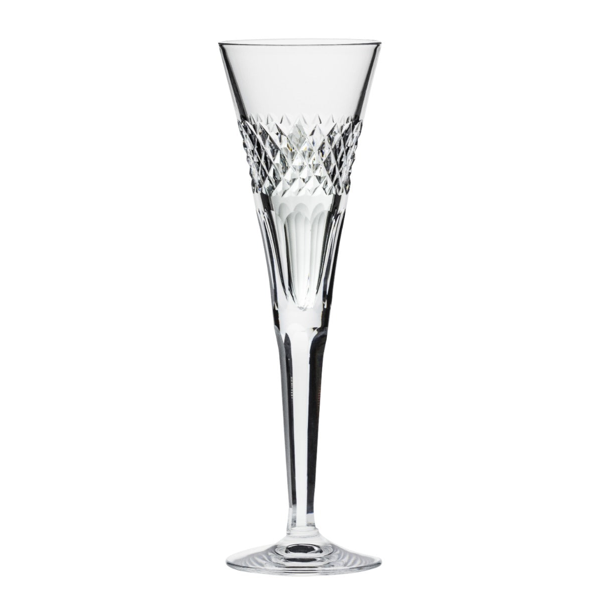 Royal Scot Crystal Diamonds Champagne Flutes Set of 2-Goviers