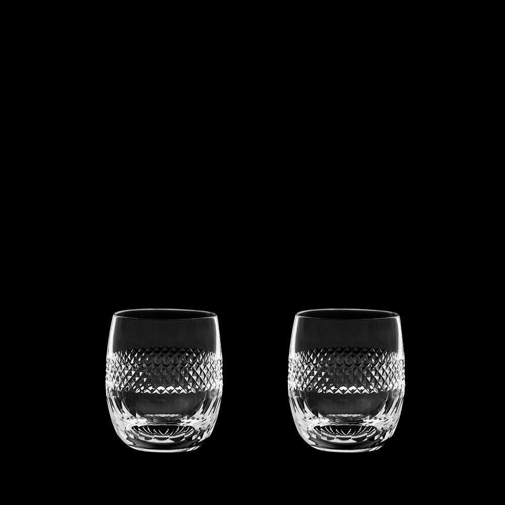 Royal Scot Crystal Diamonds Gin & Tonic Tumblers Set of 2-Goviers