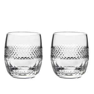 Royal Scot Crystal Diamonds Gin & Tonic Tumblers Set of 2-Goviers