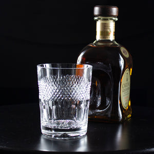 Royal Scot Crystal Diamonds Large On The Rocks Tumbler-Goviers