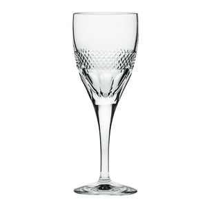 Royal Scot Crystal Diamonds Large Wine Glass Set of 2-Goviers