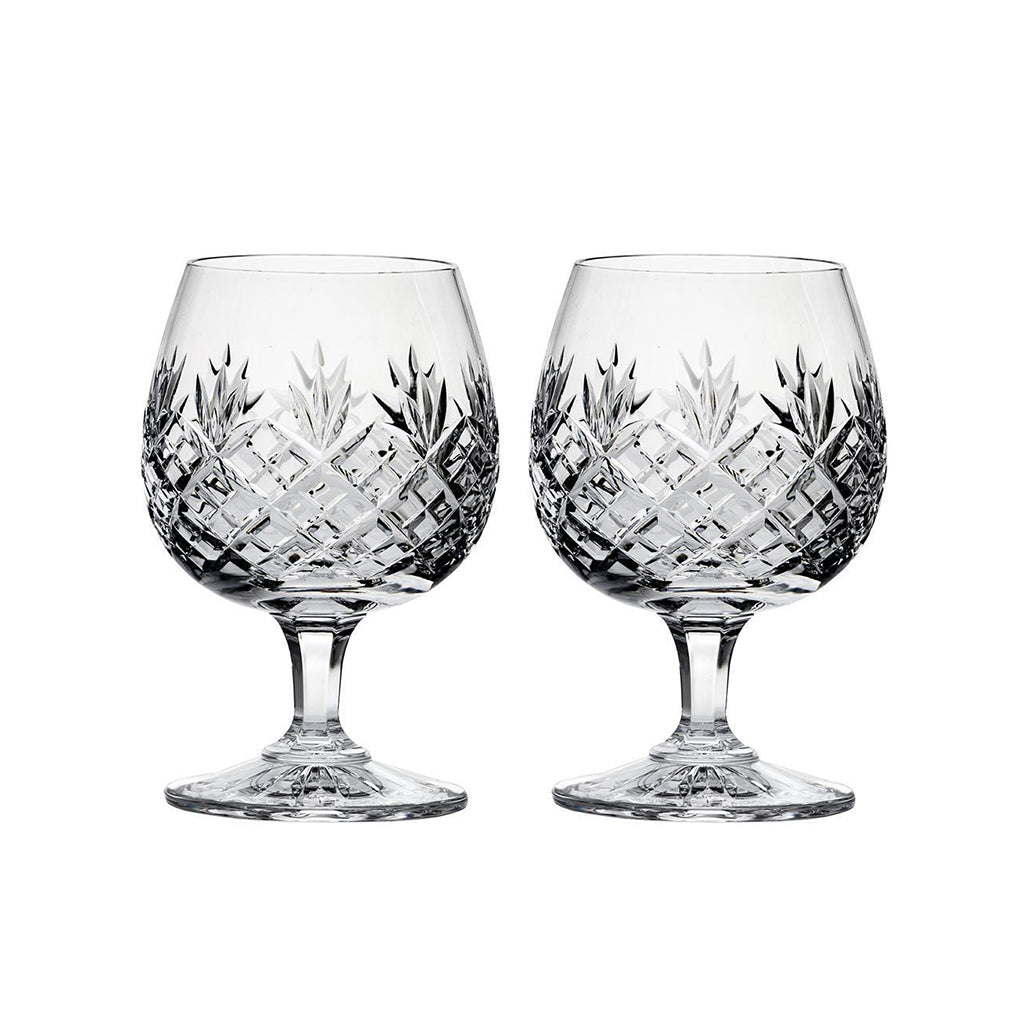 Royal Scot Crystal Edinburgh Brandy Glass Set of 2-Home & Garden > Kitchen & Dining > Tableware > Drinkware-Goviers