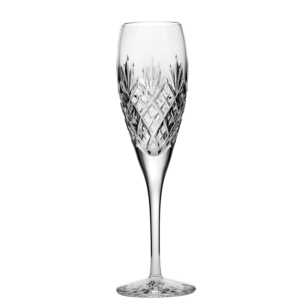 Royal Scot Crystal Edinburgh Champagne Flute Set of 4-Home & Garden > Kitchen & Dining > Tableware > Drinkware-Goviers