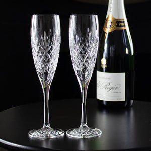Royal Scot Crystal Edinburgh Champagne Flute Set of 4 - DELIVERY AUGUST-Home & Garden > Kitchen & Dining > Tableware > Drinkware-Goviers